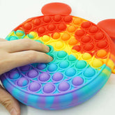 Popit Bag With Stylish Stripe and Strong Zip Popit Bag